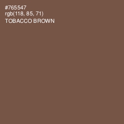#765547 - Tobacco Brown Color Image